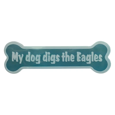 philadelphia eagles® 'my dog digs the eagles' magnet