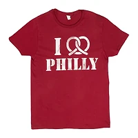 philly pretzel graphic tee