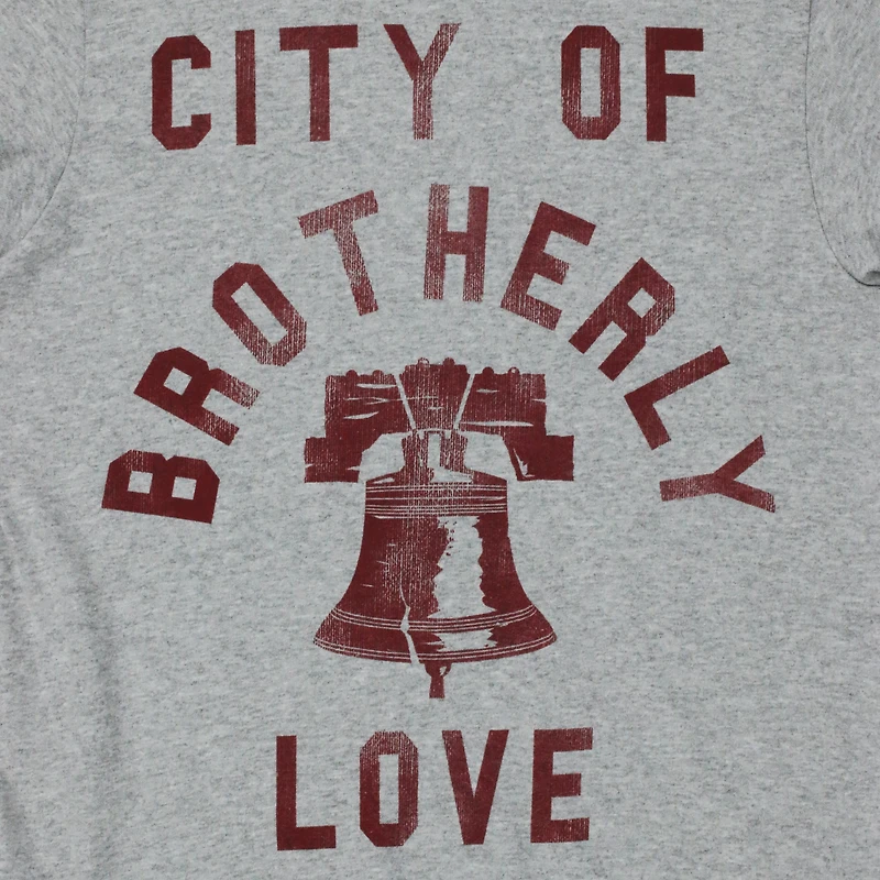 retro philly 'city of brotherly love' graphic tee