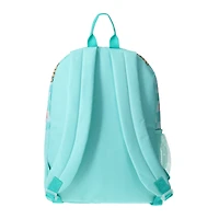 printed mesh backpack 16in