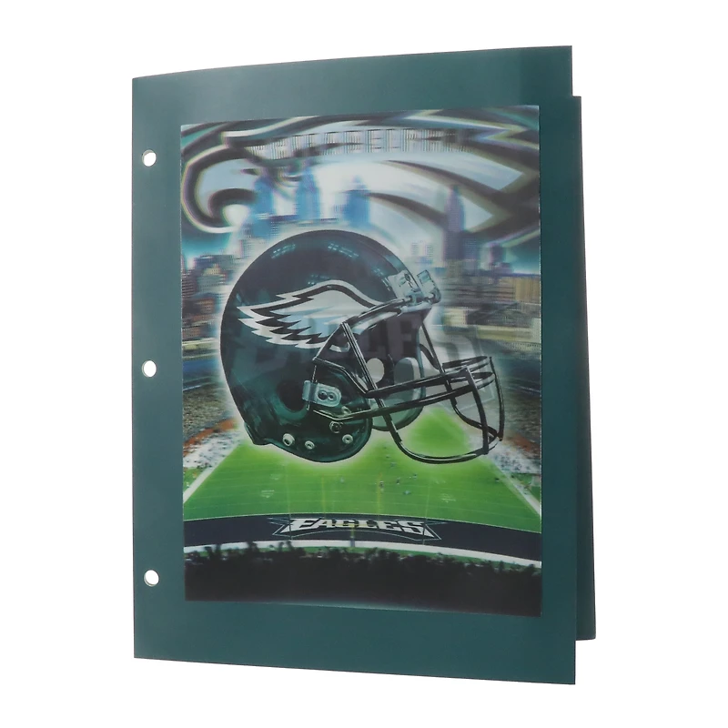 philadelphia eagles® 3D 2-pocket folder