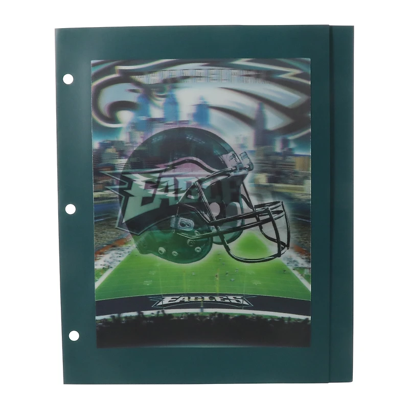 philadelphia eagles® 3D 2-pocket folder