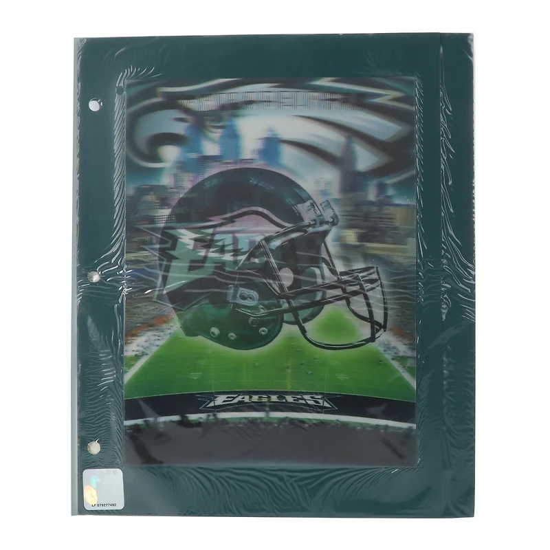 philadelphia eagles® 3D 2-pocket folder