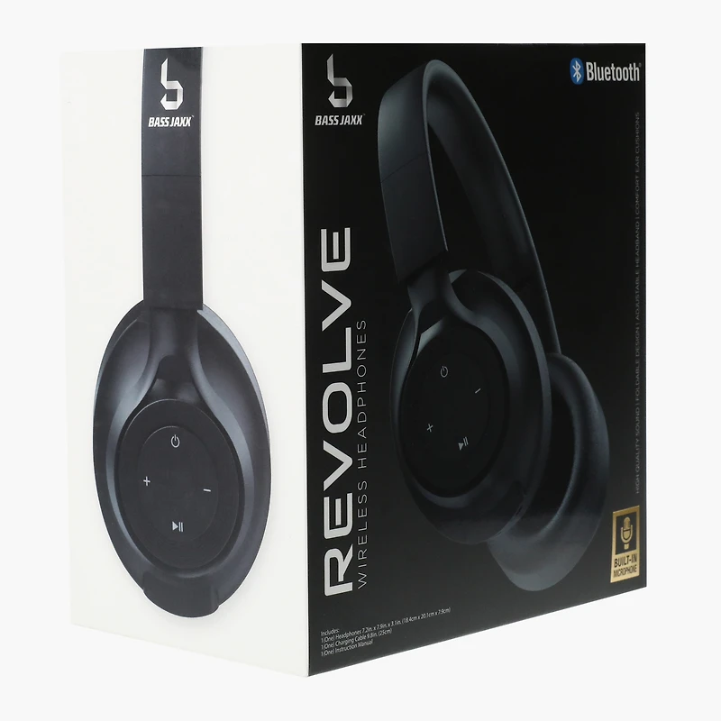 Revolve Wireless Headphones With Mic & Touch Controls
