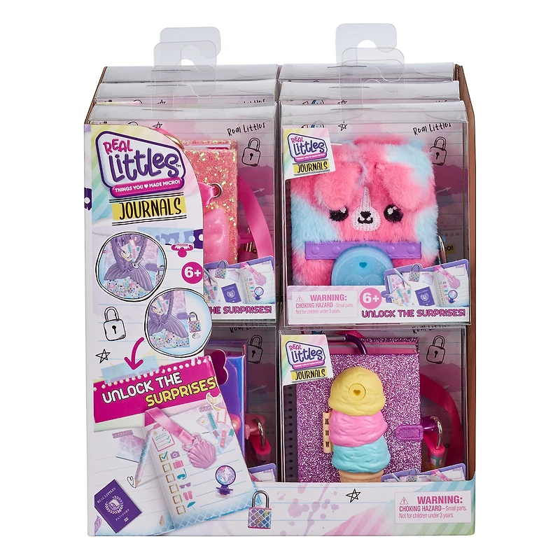 real littles™ micro journal with 4 surprises