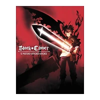 black clover poster book 11in x 8.5in