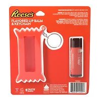 reese's® flavored lip balm & keychain set