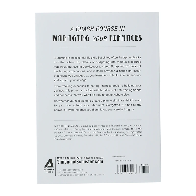 budgeting 101 by michele cagan, cpa