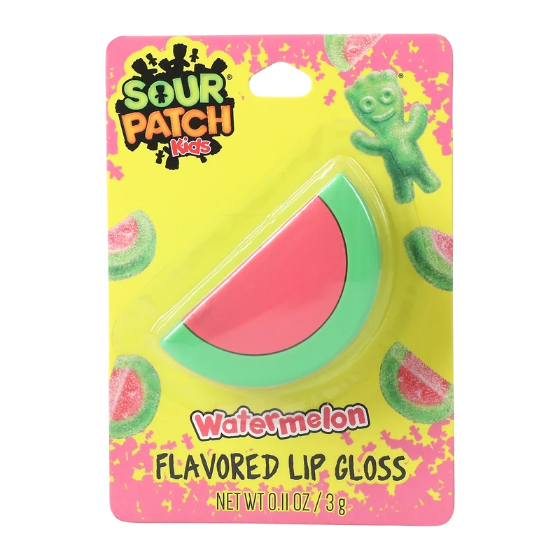 sour patch kids® watermelon flavored lip gloss 0.11oz