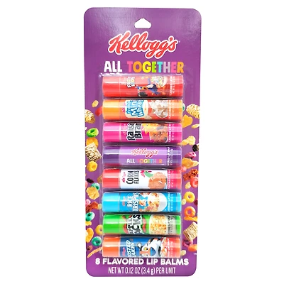 kellogg’s® all together cereal flavored lip balm 8-count