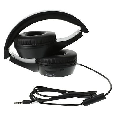 vibes LED headphones with mic & color-change lights