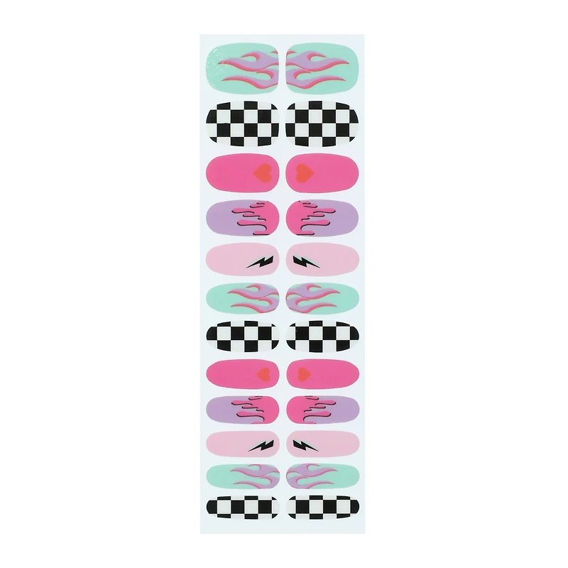 pretty woman nail wraps 24-count