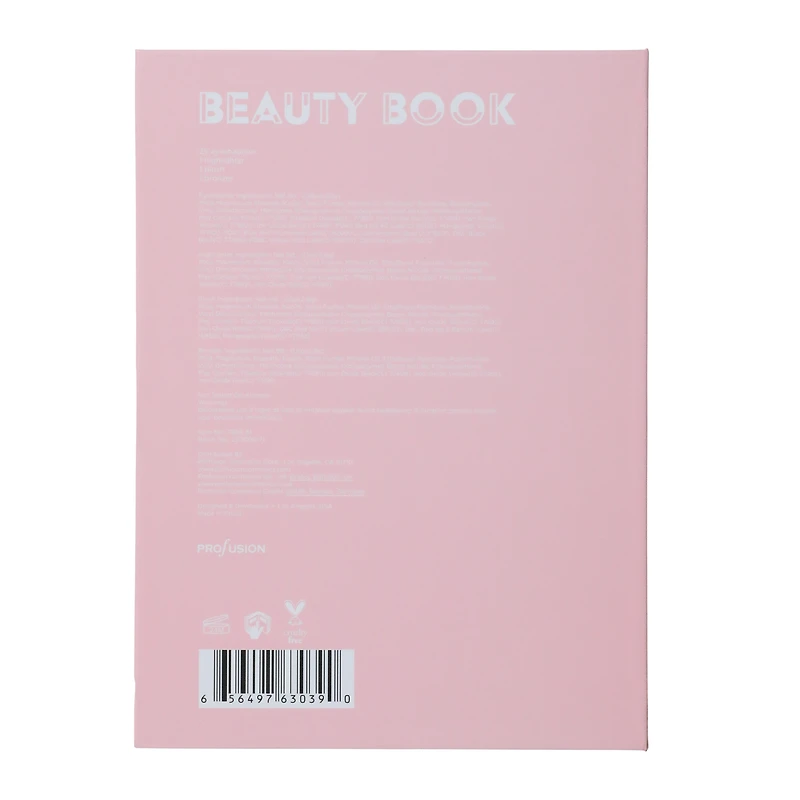 profusion™ beauty book eye & face palette 28-piece