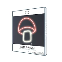 mushroom LED neon light 9in x 8in