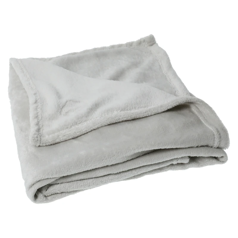 plush blanket with patch 50in x 60in