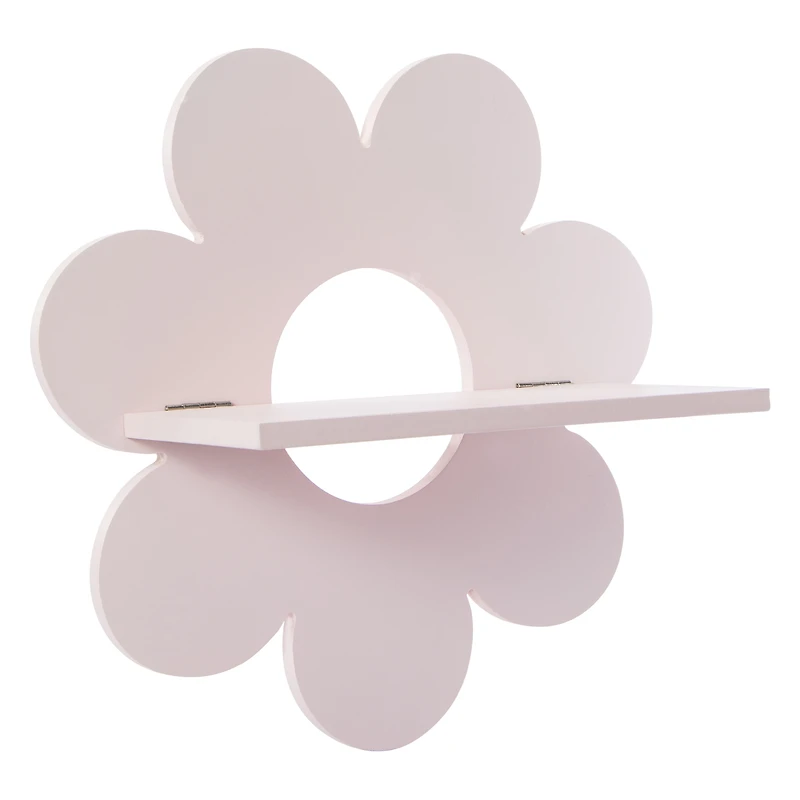 daisy decorative wall shelf 10in
