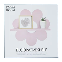 daisy decorative wall shelf 10in