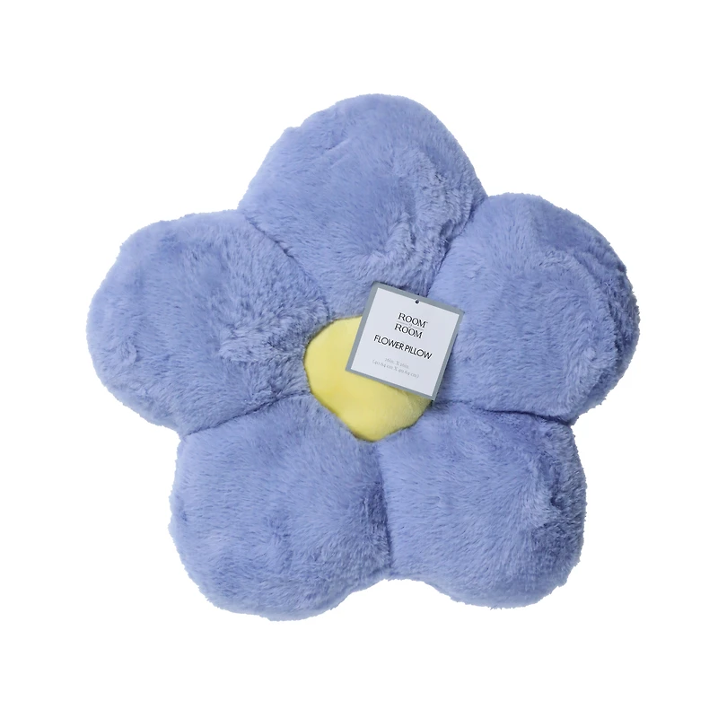 flower pillow 16in