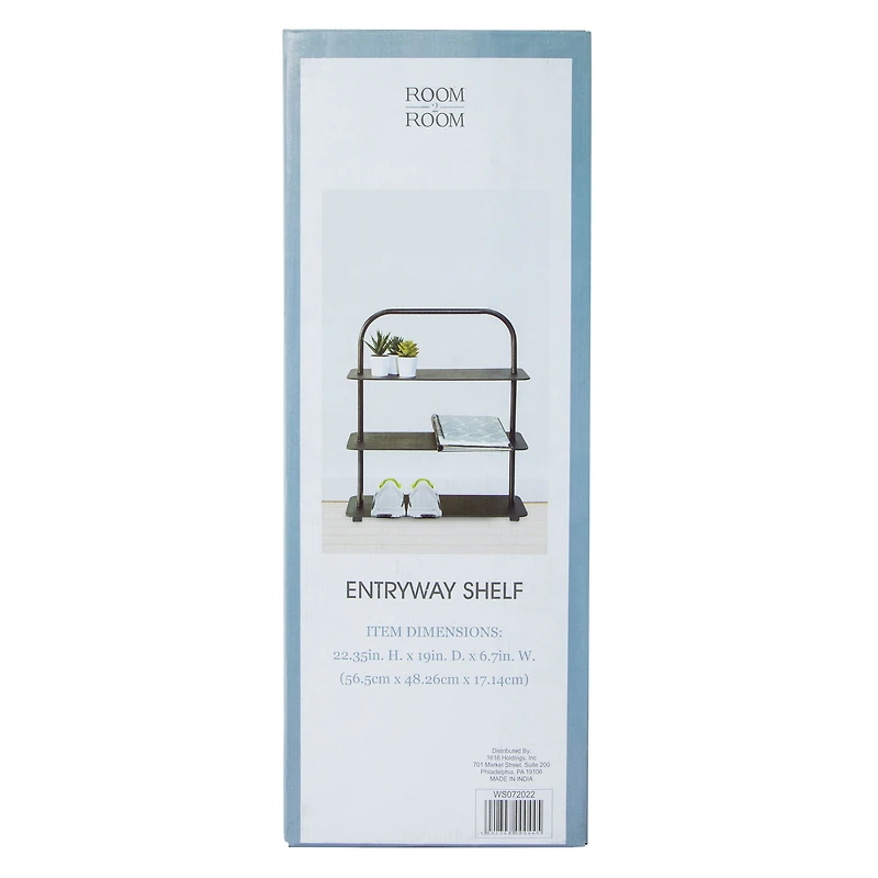 3-tier shelf 22in x 19in