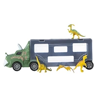 toy hub® dinosaur breakout! figures & vehicle playset