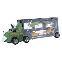 toy hub® dinosaur breakout! figures & vehicle playset