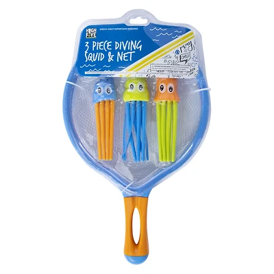 diving toys & net pool game