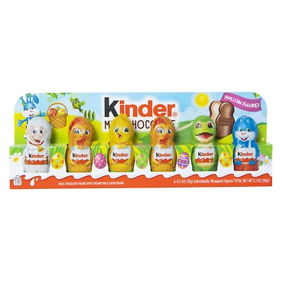 Kinder® Milk Chocolate Figures 6-Count