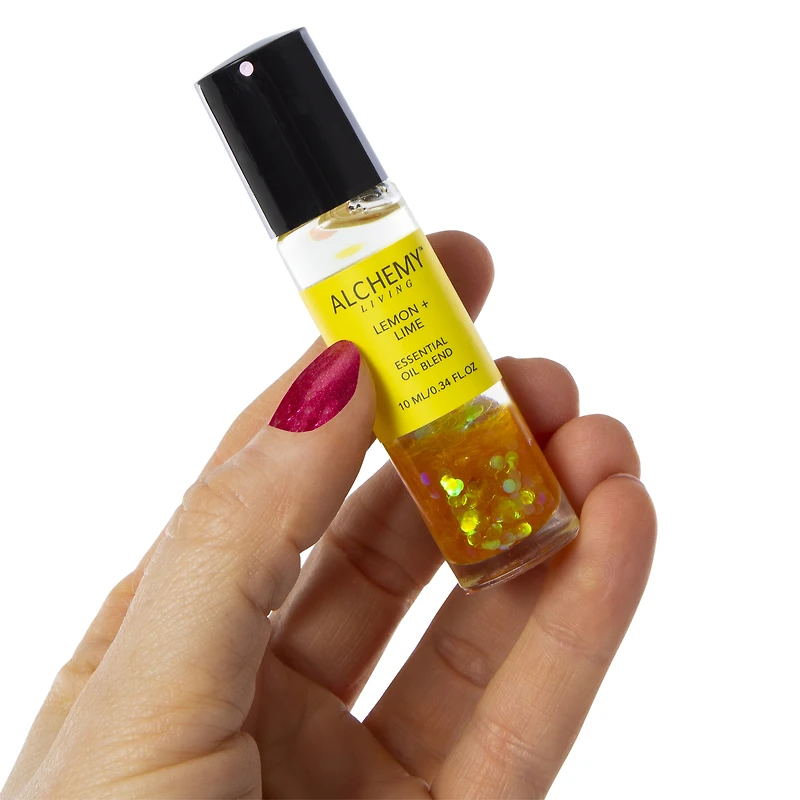 alchemy living™ glitter essential oils good mood collection 5-count