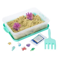 beach life sensory tub