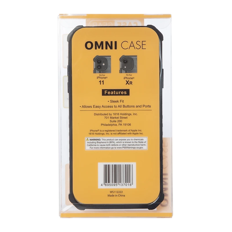 iPhone 11®/Xr® omni case