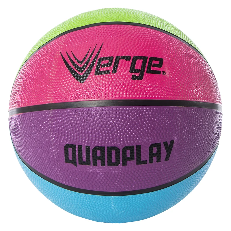 verge® quadplay women's official size basketball 28.5in