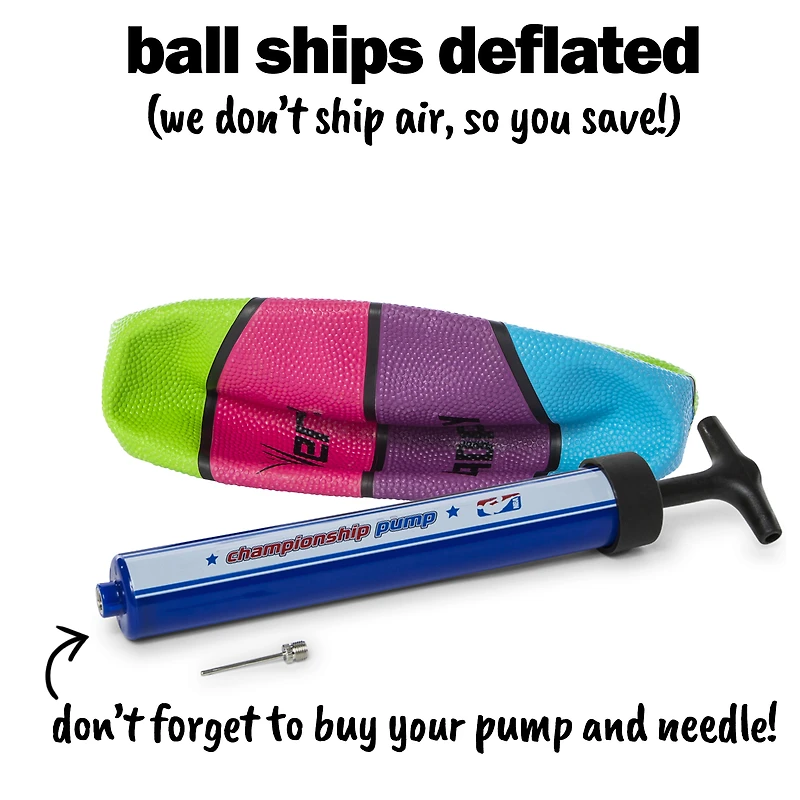 verge® quadplay women's official size basketball 28.5in