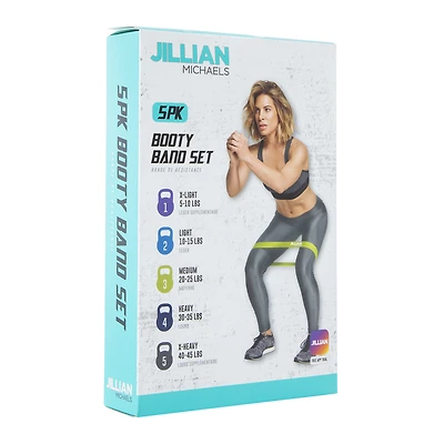 jillian michaels booty band set 5-count
