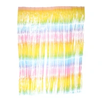 rainbow tie dye mylar backdrop 48in x 60in
