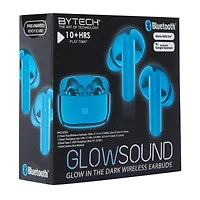 glow the dark bluetooth® earbuds with mic