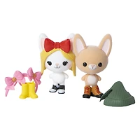 cutie-loos mix 'n match friends 2-pack