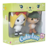 cutie-loos mix 'n match friends 2-pack