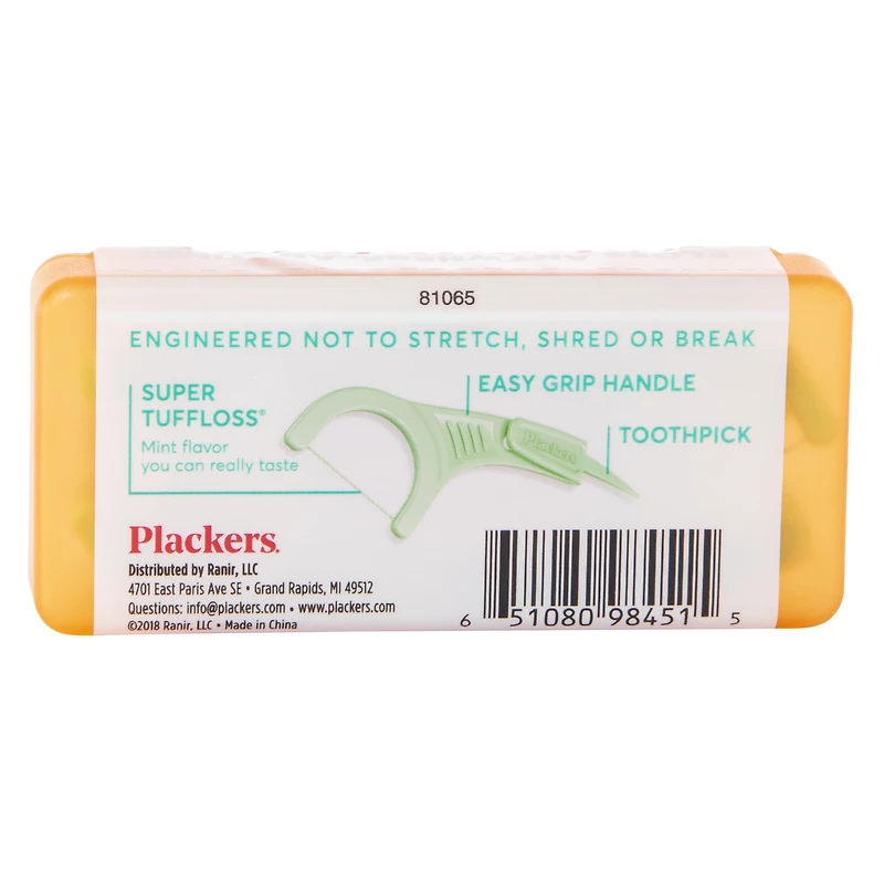 plackers® micro mint® dental flossers