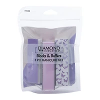 blocks & buffers 3-piece manicure set