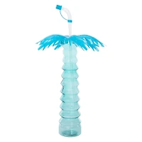 palm tree drink sipper