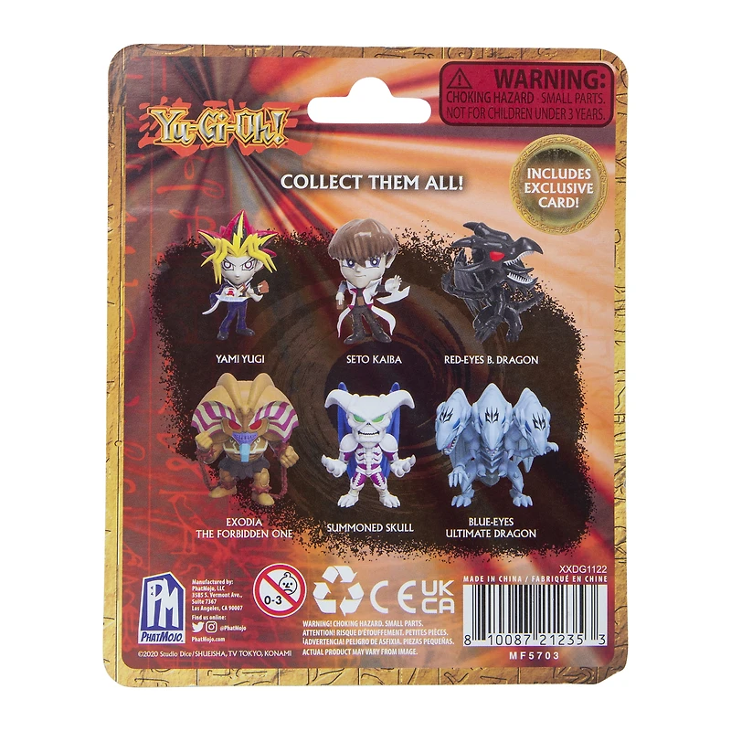 yu-gi-oh minifigure & collector card