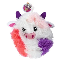 round stuffed animal 9in