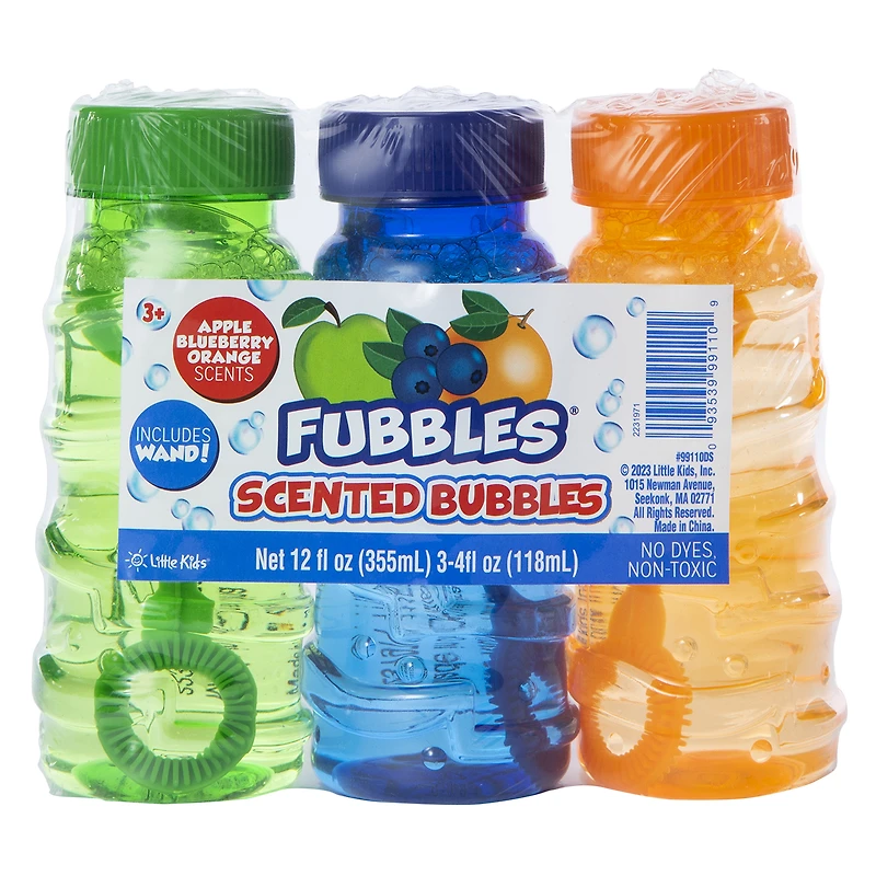 3-count fubbles® scented bubbles 4oz