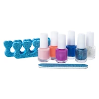 nail kit with polish & accessories 10-piece