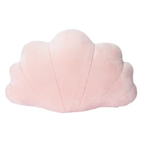 seashell shaped pillow 14in
