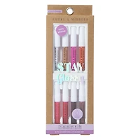 smoke & mirrors vitamin E infused lip gloss set 6-count