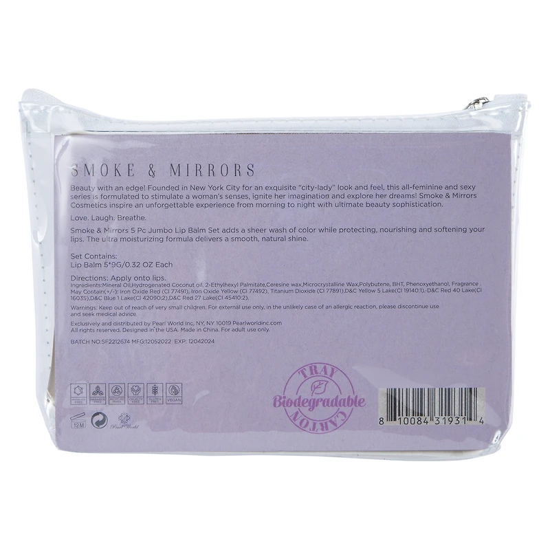 clean beauty 'you the balm' jumbo lip balm set