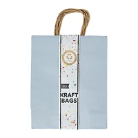 5-count large kraft gift bags 13in x 10in