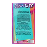 neon city tie dye & marble nail kit 8-piece