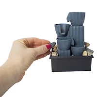 tiered LED zen fountain